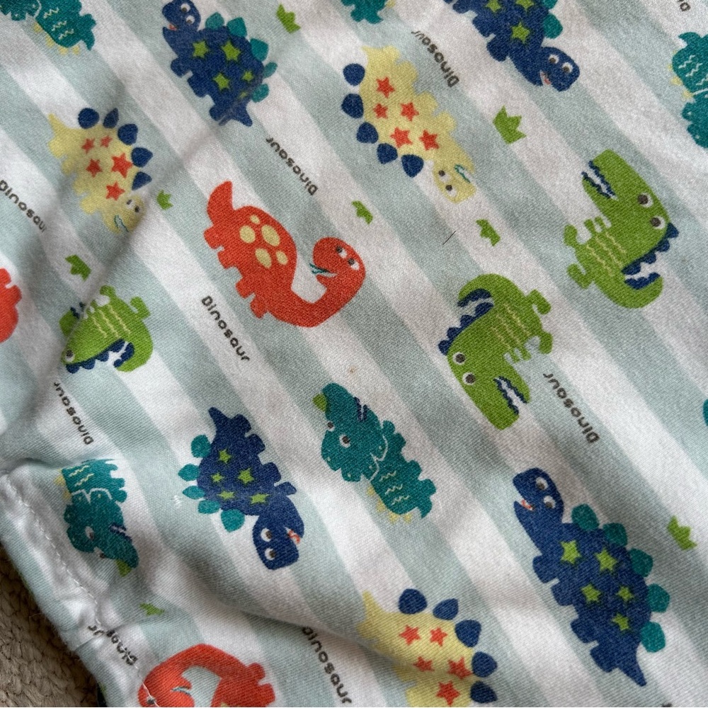 MQBB Dinosaur Organic Cotton 6-12M Sleep Gown - Picture 6 of 7